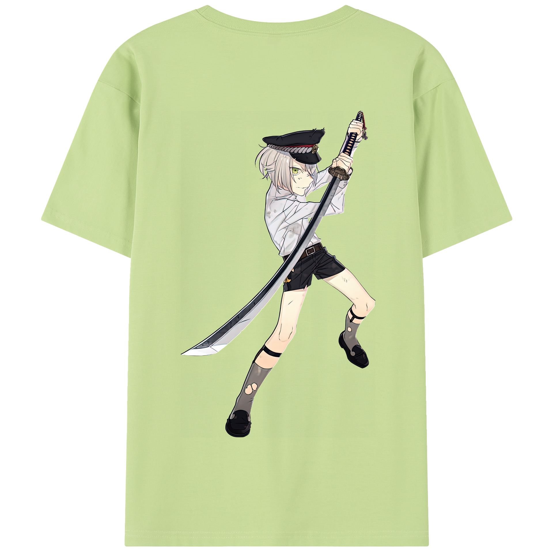 （画像用） 刀剣乱舞 Touken Ranbu 綿100％半袖Tシャツ（背面プリント）
